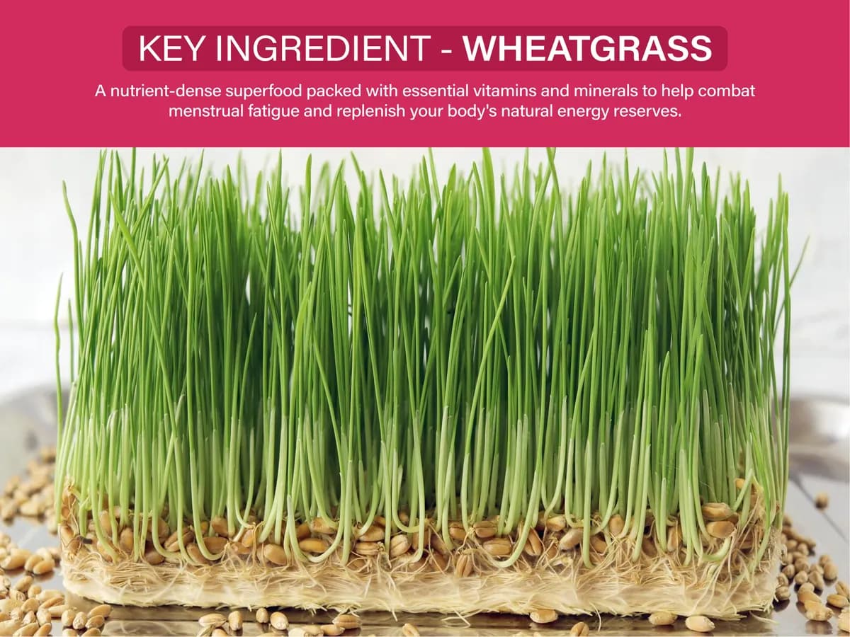 Key ingredient: Wheatgrass